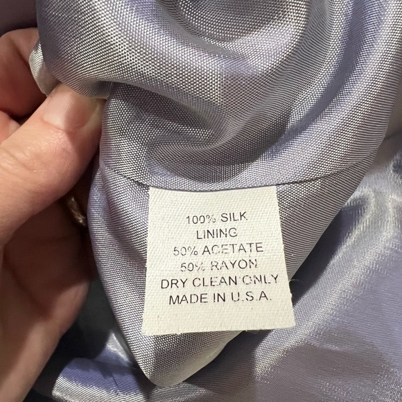 Rebecca Taylor Jacket/Blazer 100% Silk - size 4 - Picture 6 of 8